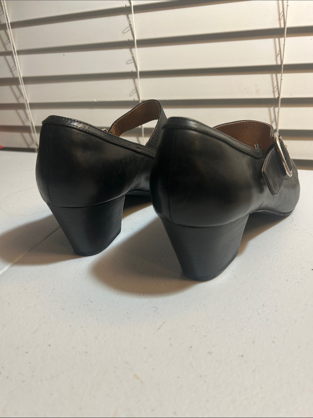 Sofft Black Mary Jane Pumps with Buckle Strap - Picture 5 of 11